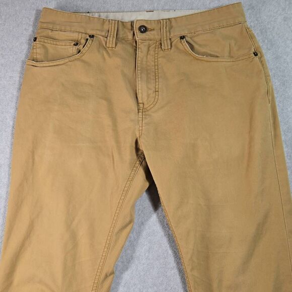 prAna Bridger Jeans Mens 32x34 Embark Brown Slim Fit Stretch Denim - Picture 2 of 11